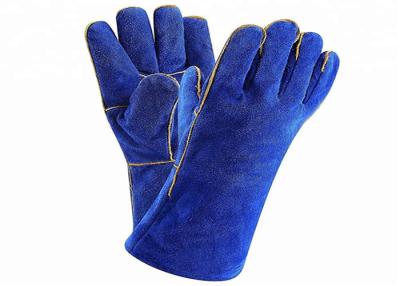 China Long Sleeve Welding Work Gloves Wrist Stitching Reinforcement Design for sale