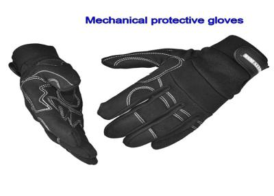 China Earthquake Resistance Mechanic Work Gloves Wear Resistant Safety Gloves for sale
