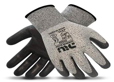 China Cut Resistant PU Coated Gloves HPPE Liner XS - XL Size For Industrial for sale