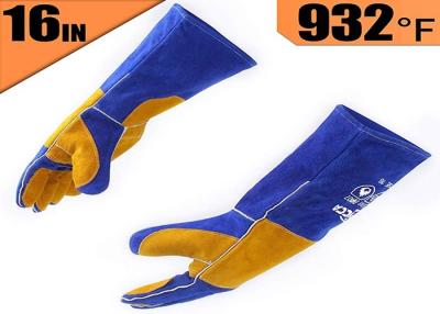 China OEM / ODM Heat Resistant Work Gloves , Heat Resistant Welding Gloves for sale