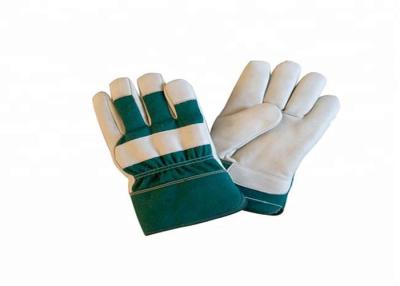 China Full Leather Palm Work Gloves , A Grade Hand Work Gloves Customized Logo for sale