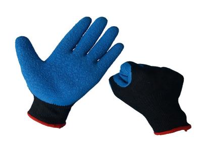 China Construction Latex Coated Work Gloves Nylon / Spandex Material EN388 Standard for sale