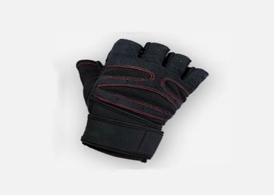 Chine Demi gants de soutien de poignet de doigt, gants d'haltérophilie de gymnase pour les hommes à vendre
