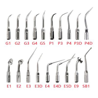 China Silver Dental Ultra Sonic Scaler Tips Stainless Steel Multipurpose for sale