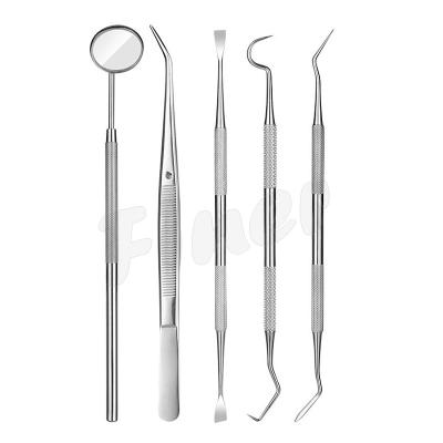 China Dental Tools Mouth Mirror Dental Hygiene Kit For Teeth Cleaning for sale