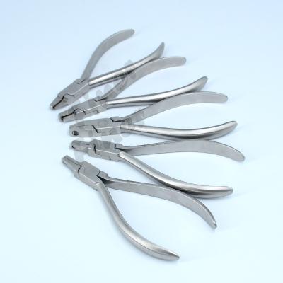 China 5 Pieces Dental Invisible Orthodontic Pliers Hole Thermal Forming Plier for sale