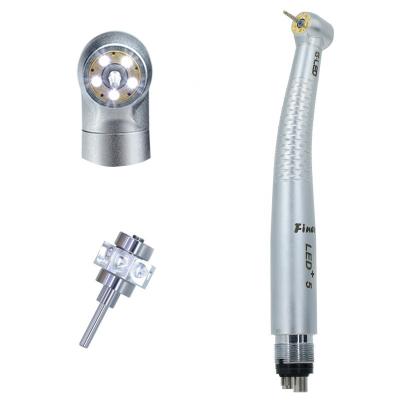 China High Speed Handpiece Generator Air Turbine Handpiece Five LED Light  Midwest for sale