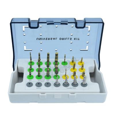 中国 Long & Short Drills Kit Osseodentification Drills Kit For Dental Implantation 販売のため