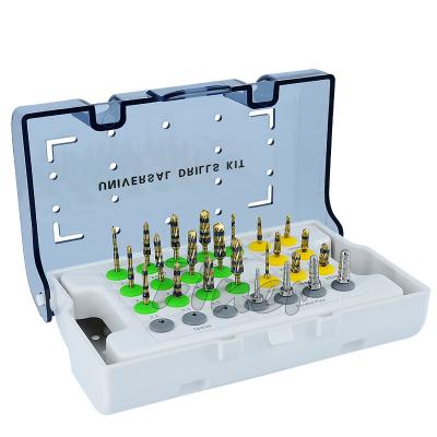 China A Bur Kit For Osseodensification Professional Bone Expanding Bur Kit 24 Pieces for sale
