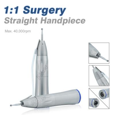 China Implant Straight Handpiece Sinus Lift Surgery Dental Handpiece With Fiber Obtic for sale