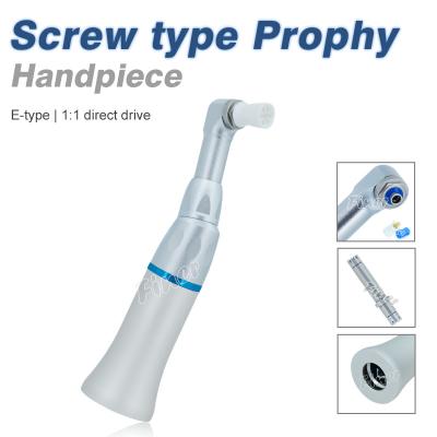 China Dental Polishing Brush Handpiece Crew Prophy Low Speed Contra Angle Handpiece zu verkaufen