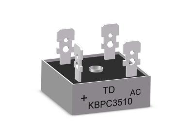 China Puente rectificador de KBPC3510 KBPC3506 KBPC3504 KBPC3502 Kbpc 3512 en venta