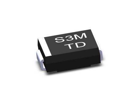 Chine la diode de redresseur de 3A 1000V S3M SMD Smc font le paquet de Sma SMB SMC SMAF SMBF SMCF de l'empreinte de pas 214ab à vendre