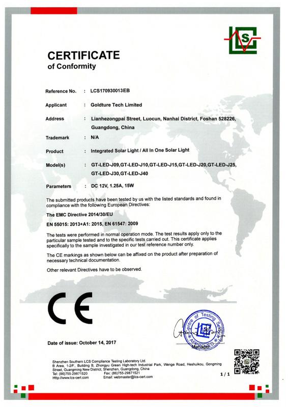 CE - Goldture Tech Limited