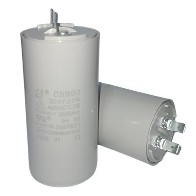 Chine 30mfd 450v CBB60 Condensateur moteur de pompe à réaction ROHS SH pour pompe à puits à vendre