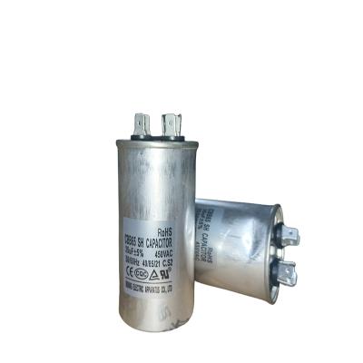 China Motor Capacitor CBB65 35UF 450V Capacitor Aluminum Shell for Air Conditioning Motor-2+4 quick connection terminal for sale