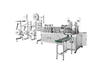 China Fully Automatic Outside Earloop Face Mask Production Line(1+1) for sale