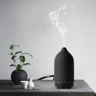 China Difusor de aroma por ultrasonido de cerámica con luz de led aceite esencial perfume difuso Geurverspreider difusor de perfume en venta