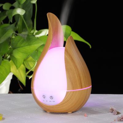China HOMEFISH Household 200ml Ultrasonic Wood Grain Aroma Diffuser For Office for sale