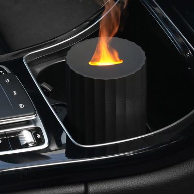China HOMEFISH Household Portable Aroma Diffuser Flame Car Diffuser Humidifier 100ml for sale