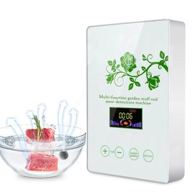 China Homefish Glass Panel Portable Fruit Vegetable Sterilizing Intelligent Multifunction Machine 400mg/h Ozone Generator for Kitchen for sale