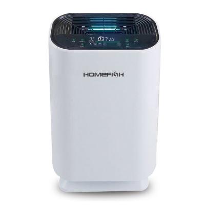 China Homefish High Efficiency UV Air Purifier Touch Control 180m3/H for sale
