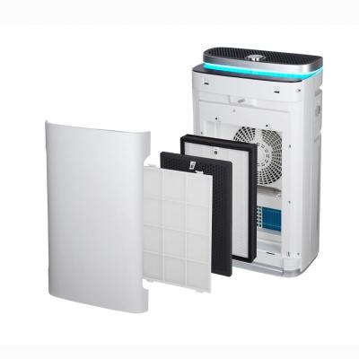 China HOMEFISH OEM Air Purifier Large Ionizer Carbon Washer Pembersih Udara Large Room Best H13 Hepa Filter Smart Wifi Air Purifier for sale