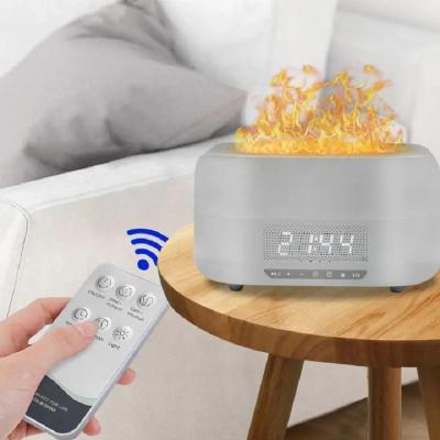 China HOMEFISH DC 24V Night Light Flame Effect Humidifier With Bluetooth for sale