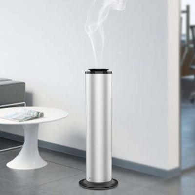 China Electric Diffusers Fragrance Oil Scent Diffusers Aluminum Tower Scent 500Ml Wifi Hotel Waterless Diffuser for sale
