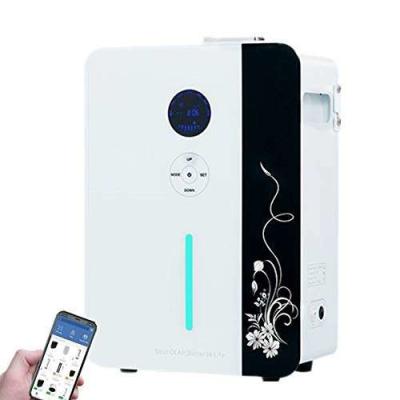 China Nuevo diseño 800ml montado en la pared de venta caliente de gran área máquina de aroma de olor pantalla táctil máquina de difusor de aroma de olor para el comercio en venta