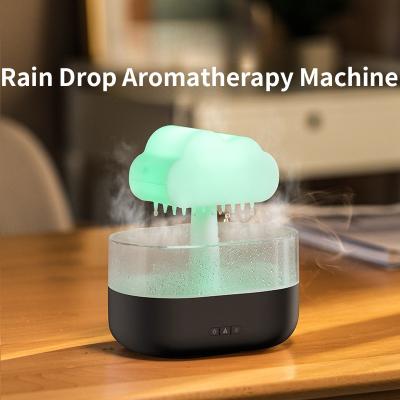 China HOMEFISH Rain Drop Aromatherapy Machine With Colorful Gradient Atmosphere Light for Stress Relieving for sale