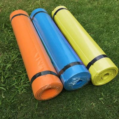 China Colorful Anti Slip Yoga Mat , Gym Fitness Thick Exercise Mats With Bandages for sale