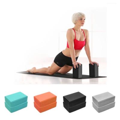 China Body Shaping Yoga Exercise Blocks , EVA Yoga Blocks Training Exercise Fitness Set Tool for sale
