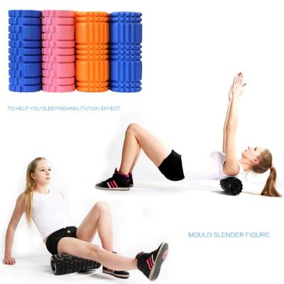 China Column Yoga Exercise Blocks / Pilates Foam Roller Gym Exercises Muscle Massage Roller for sale