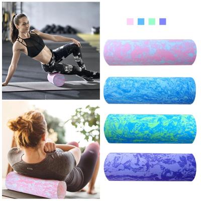 China Gym Fitness Yoga Foam Roller Peanut Ball Set Pilates Block Peanut Massage Roller Ball for sale