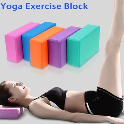 China Lightweight Yoga Exercise Blocks Stretching Aid Gym Pilates Training Fitness Equipment for sale