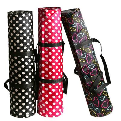 China Polyester Material Yoga Mat Carry Bag Water Repellent With Phone Pocket for sale
