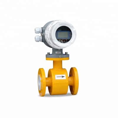 China Remote Type Stainless Steel Electromagnetic Flow Meter Flow Meter S304 4~20mA for sale
