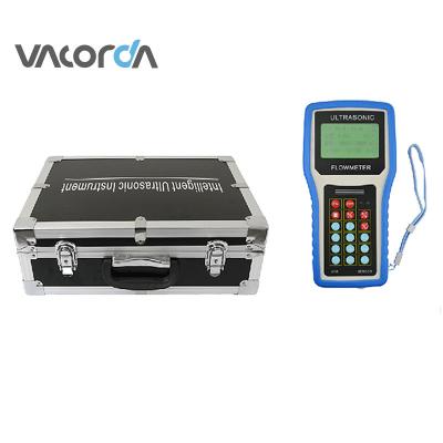 China 12VDC Ultrasonic Flow Meter With 0.03m/s-5.00m/s Flow Range Water Resistant for sale