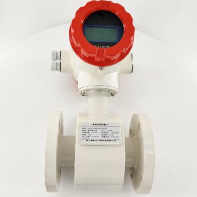 China Stainless Steel Electromagnetic Flow Meter With Self Checking Function for sale