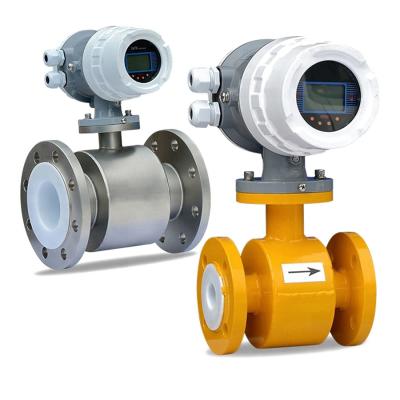 China IP65 Waterproof Electromagnetic Flow Meter Stainless Steel Chamber for sale