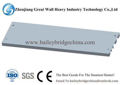 China CB321,CB100, bailey bridge parts,Deck,u-Bolt-990,800mm-checkered plate,truss bridge,bridge for sale