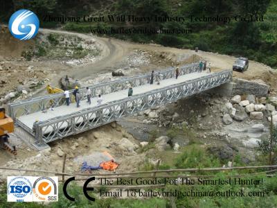 China CB321(CB100) DSR,Hot Dip Galvanized,Bailey Bridge,Modular bridge,Temporary In Nepal,bridge for sale