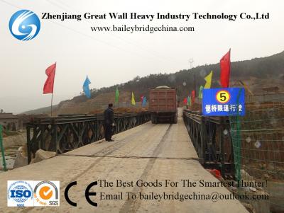 China Cb100(321) TSR Painted Bailey Bridge,Modular,Temporary bridge in Angola,Quick bridge, PSB for sale