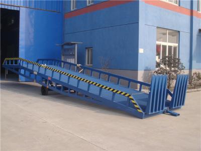 China Portable Mobile Yard Ramp Electric Dock Leveler 1200mm-1800mm Working Range for sale
