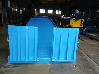 China Electric Mobile Ramp Loading Dock Yard Ramp 8T, 10T For Logistic Center for sale