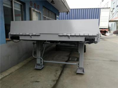 China Grey Forklift Mobile Yard Ramp Portable Loading Dock Ramp 6 Ton 8 Ton for sale