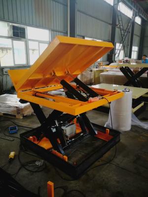 China Electric Hydraulic Tilting Lift Tables, Tilting Lift Platforms Are In Industrial Applications for sale
