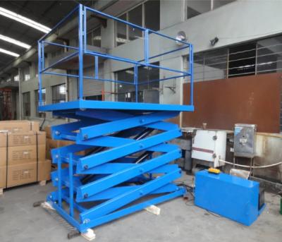 China AC380V 50HZ Electric Hydraulic Lift Table For Loading And Unloading for sale