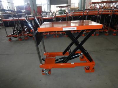 China El manual del acero inoxidable Scissor la tabla de elevación 300kg 500kg 800kg 1000kg en venta